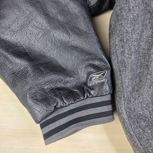 Vintage Reebok Superbowl XXXVI 36 2002 Wool Blend Varsity Letter Jacket Size XL - Picture 11 of 15